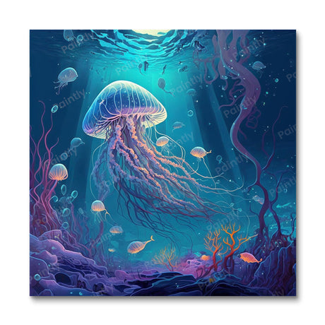 Fantasy Jellyfish III (Diamond Painting) Diamond Painting kit