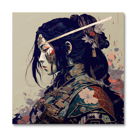 Samurai Onna-musha (Diamond Painting) Diamond Painting kit