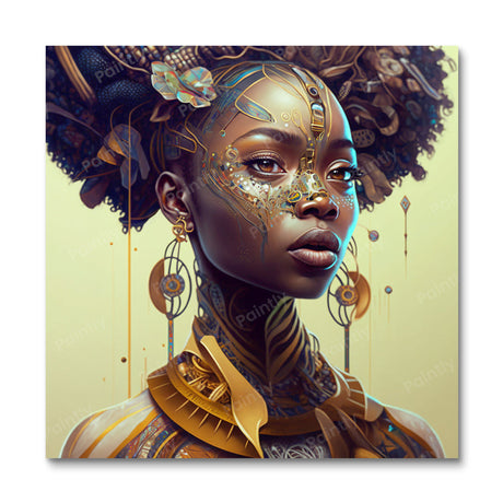 Afro Futurism IV (Diamond Painting) Diamond Painting kit