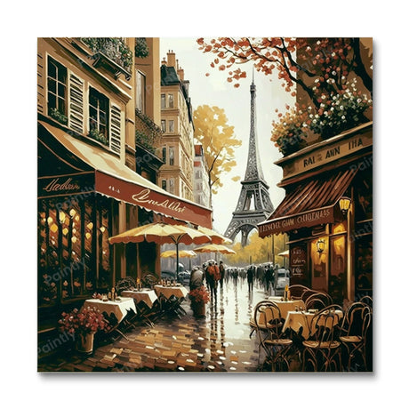 Paris Cafe V (Diamond Painting) Diamond Painting kit