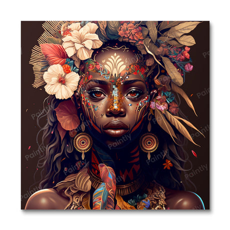 Melanin Queen IV (Diamond Painting) Diamond Painting kit