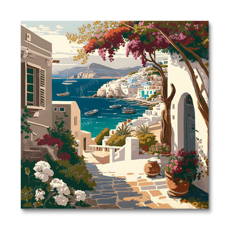 Mykonos Greece II (Diamond Painting) Diamond Painting kit