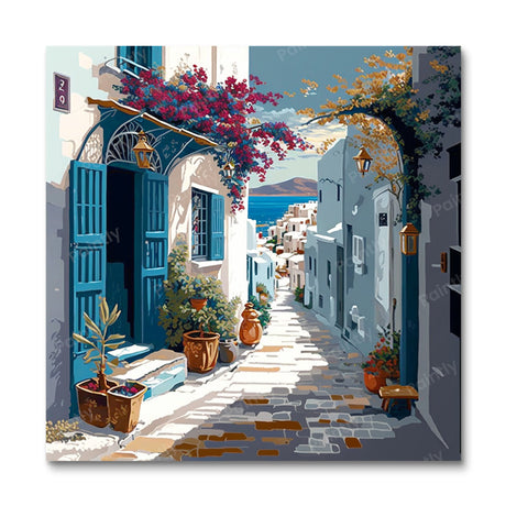 Mykonos Greece I (Diamond Painting) Diamond Painting kit