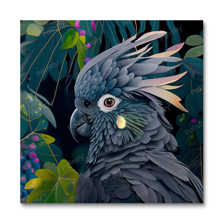 Matte Cockatoo XV (Diamond Painting) Diamond Painting kit