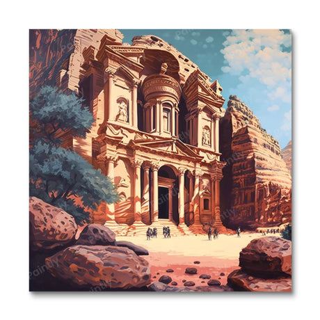 Petra Jordan II (Diamond Painting) Diamond Painting kit
