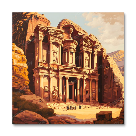 Petra Jordan I (Diamond Painting) Diamond Painting kit