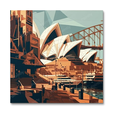 Sydney XXIII (Diamond Painting) Diamond Painting kit