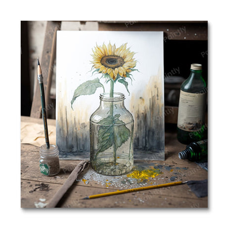 Meta Sunflower (Diamond Painting) Diamond Painting kit