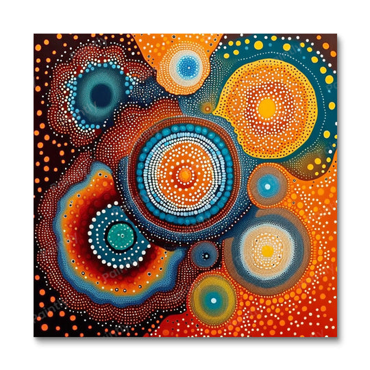 Aboriginal Design VI (Diamond Painting) Diamond Painting kit