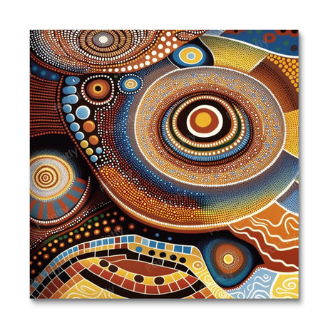 Aboriginal Design II (Diamond Painting) Diamond Painting kit