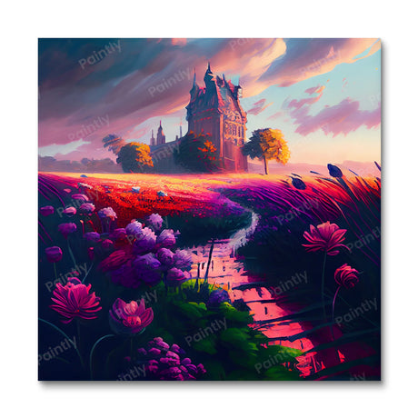 Flower Field I (Diamond Painting) Diamond Painting kit