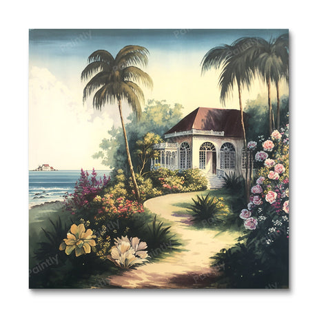 Beach Cabin (Diamond Painting) Diamond Painting kit