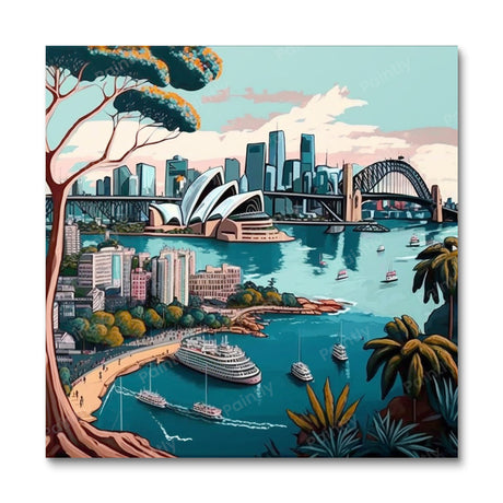Sydney VI (Diamond Painting) Diamond Painting kit