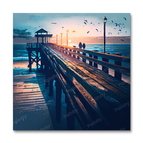 Sunset Boardwalk II (Diamond Painting) Diamond Painting kit