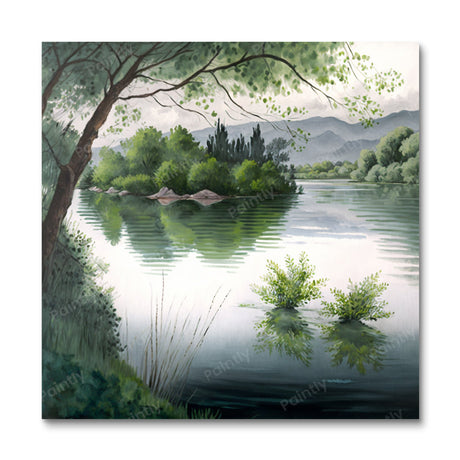 Marshy River Story II (Diamond Painting) Diamond Painting kit