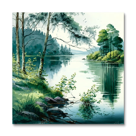 Marshy River Story IV (Diamond Painting) Diamond Painting kit