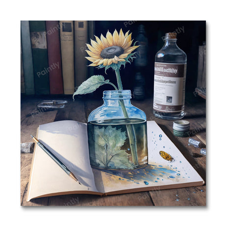Sunflower Isolation II (Diamond Painting) Diamond Painting kit
