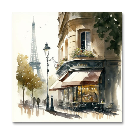 Paris Cafe I (Diamond Painting) Diamond Painting kit