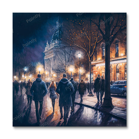 Night City Strolls I (Diamond Painting) Diamond Painting kit