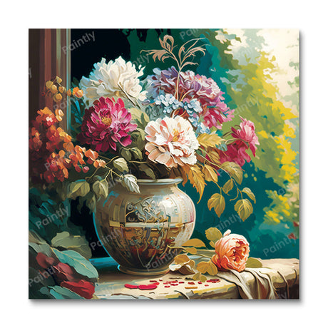 Majestic Flowers (Diamond Painting) Diamond Painting kit