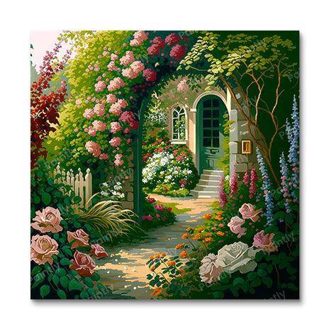 Garden Views I (Diamond Painting) Diamond Painting kit