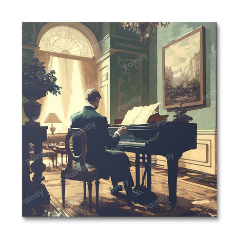 Piano Man (Diamond Painting) Diamond Painting kit