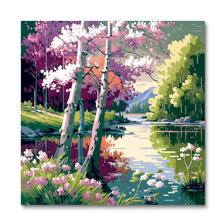 Emerald Enclave (Diamond Painting) Diamond Painting kit