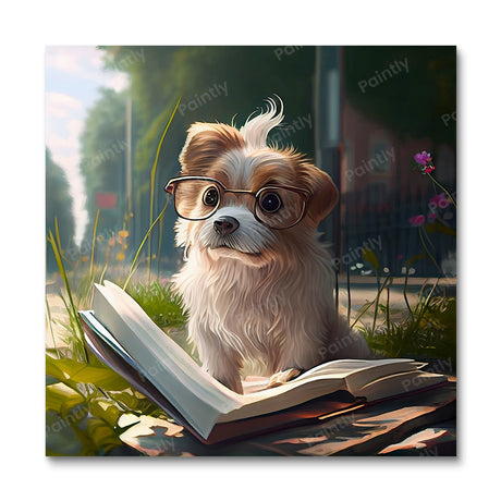 Smart Doggos VI by Wyatt Reed (Diamond Painting) Diamond Painting kit