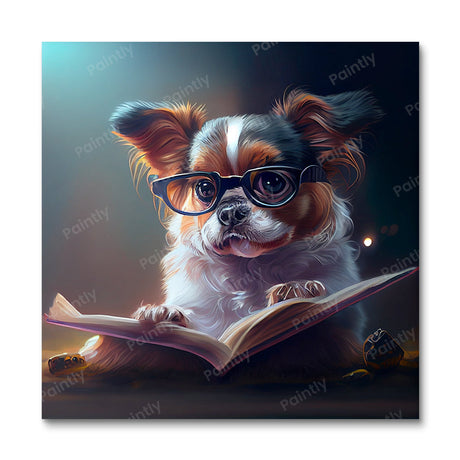 Smart Doggos II by Wyatt Reed (Diamond Painting) Diamond Painting kit