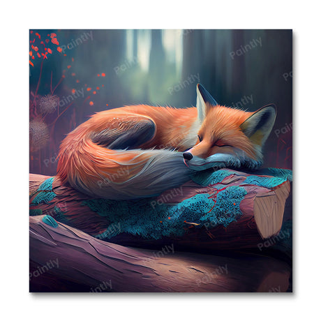 Sleeping Fox III (Diamond Painting) Diamond Painting kit