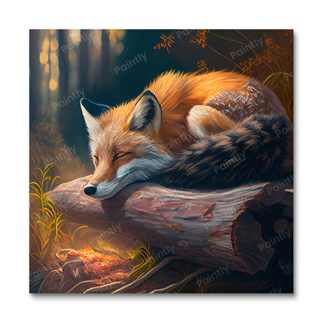 Sleeping Fox II (Diamond Painting) Diamond Painting kit