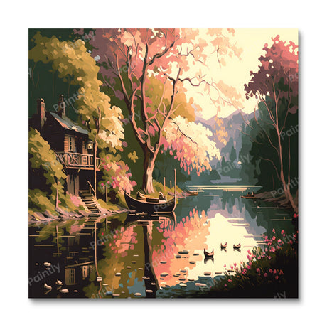 Spirited Stream (Diamond Painting) Diamond Painting kit