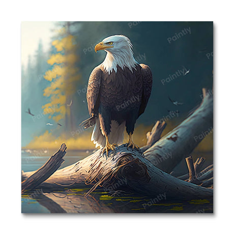 Eagle's Perch (Diamond Painting) Diamond Painting kit