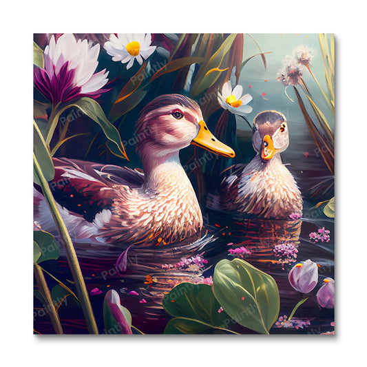 Ducks in a Pond II