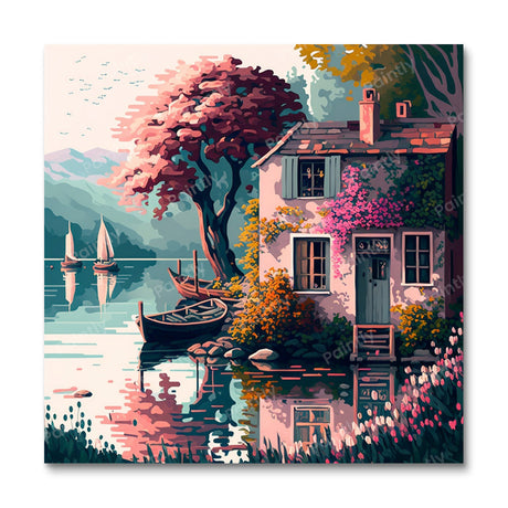 Emerald Eden (Diamond Painting) Diamond Painting kit