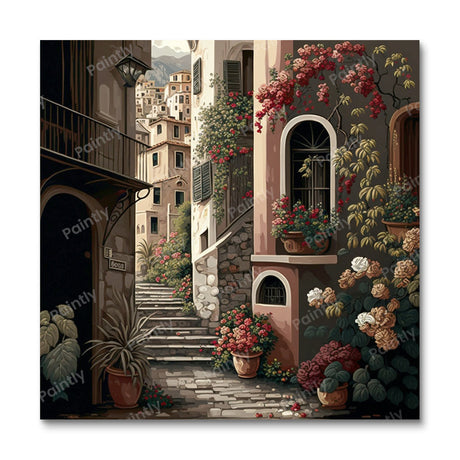 Small Italian Town (Diamond Painting) Diamond Painting kit