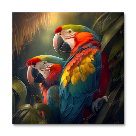 Macaw Paradise II (Diamond Painting) Diamond Painting kit