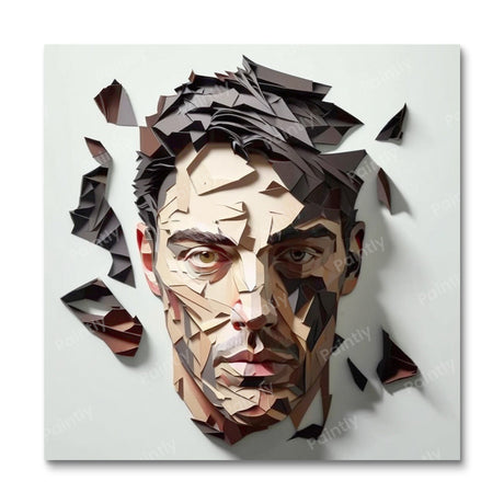 Scattered Mind 3D Paint by Numbers kit