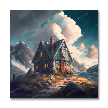 The Ridgeview Retreat (Diamond Painting) Diamond Painting kit