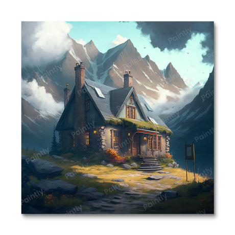 The Summit Cottage (Diamond Painting) Diamond Painting kit