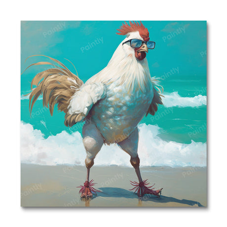 Giga Chad Rooster (Diamond Painting) Diamond Painting kit