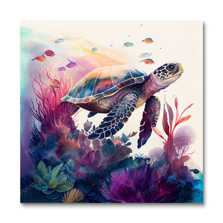 Sea Turtle Stroll III (Diamond Painting) Diamond Painting kit