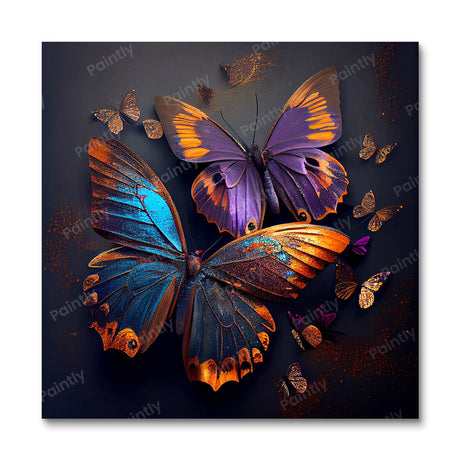 Matte Butterflies II (Diamond Painting) Diamond Painting kit