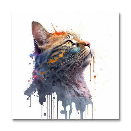 Paint Splash Cat II by Avery (Diamond Painting) Diamond Painting kit