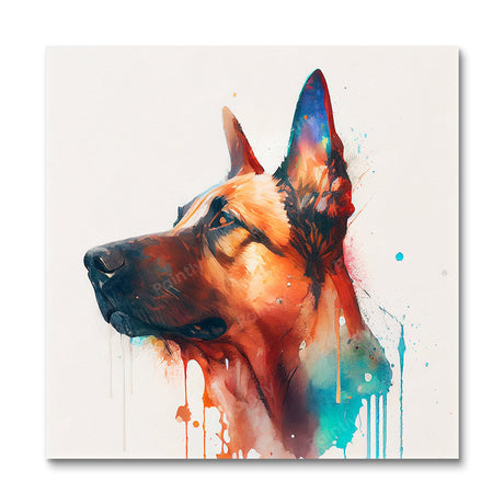 Paint Splash Dog II by Avery (Diamond Painting) Diamond Painting kit