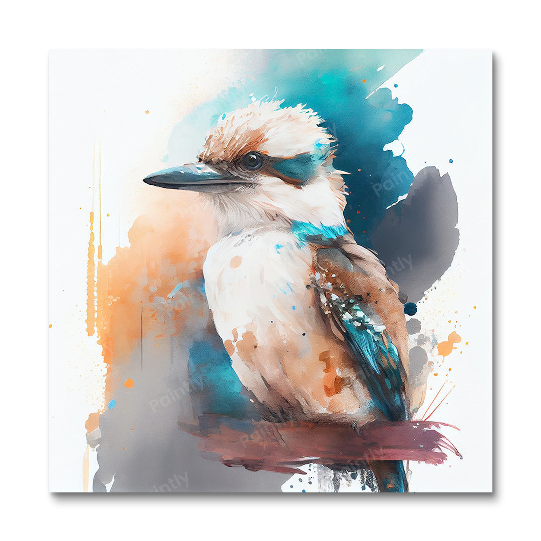 Paint Splash Kookaburra by Avery