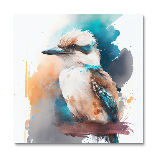 Paint Splash Kookaburra by Avery
