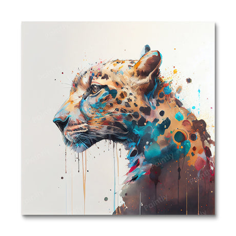 Paint Splash Cheetah by Avery (Diamond Painting) Diamond Painting kit