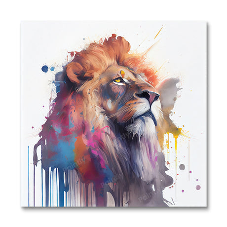 Paint Splash Lion I by Avery (Diamond Painting) Diamond Painting kit
