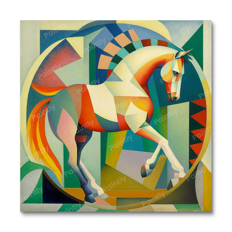 Abstract Horse (Diamond Painting) Diamond Painting kit